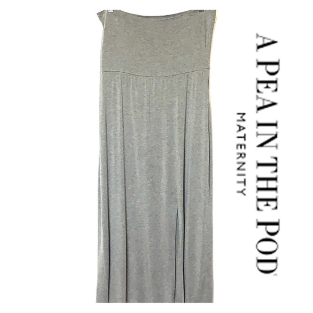 Luxe Essentials Maternity Maxi Skirt